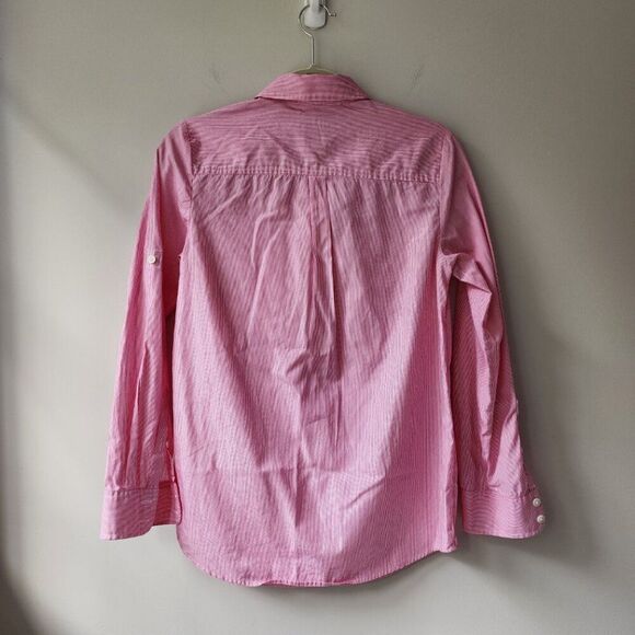 VINEYARD VINES Pullover Shirt | 1/2 Button Down, Collar, Roll Tab | Women's 2 - Picture 5 of 10